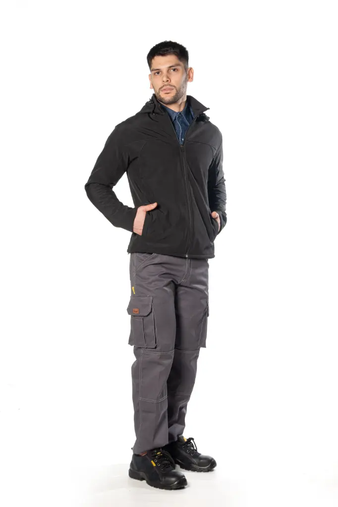 [168520] CAMPERA TRAFUL SOFTSHELL C/CAPUCHA (XS, Azul Marino)