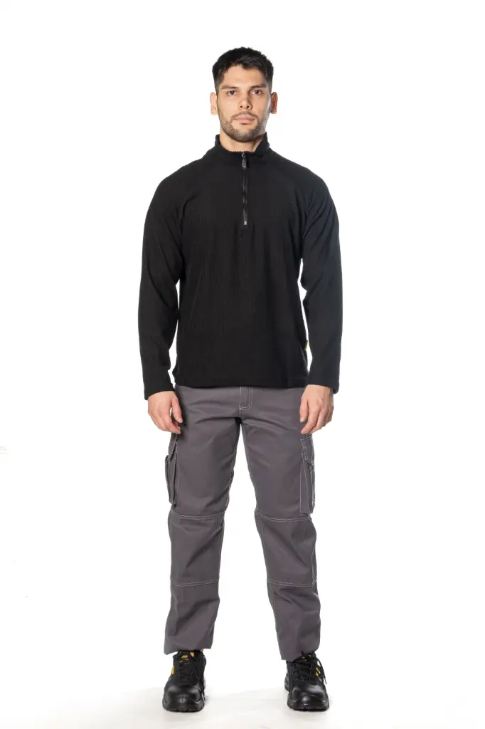 BUZO FIT MICROPOLAR RANGLAN MEDIO CIERRE (S)